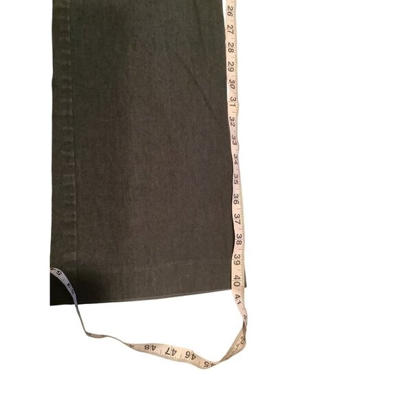 New York & Company Womens Grey Jeans High Rise Flared Size 12 RN 23243 Cotton - Picture 8 of 14